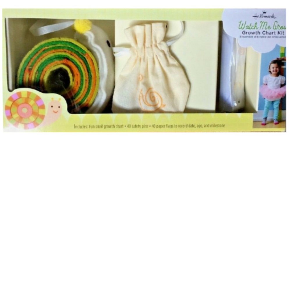 Hallmark Fun Snail Growth Wall Chart Kit Watch Me